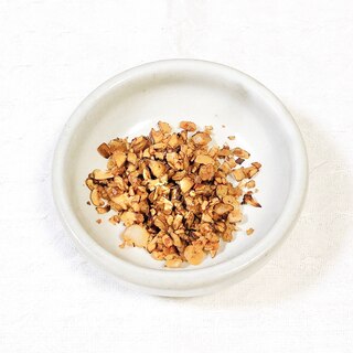 簡単⭐ご飯のお供に！椎茸の軸とニンニク炒め